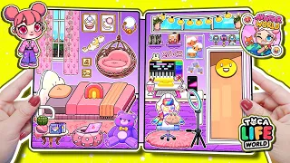 Candy Home Quiet Book Episode 149   New Pink House Quiet Book