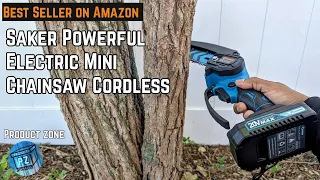 Powerful Mini Chainsaw | Electric ! Full Review ( Best Seller )#saker #chainsaw #productzone