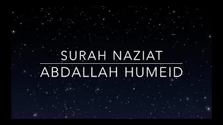 Surah An-Naziat Abdallah Humeid *NEW* *ENGLISH SUBTITLES*