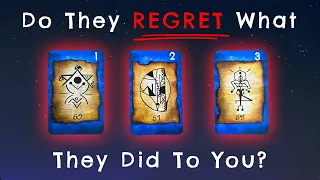 Do They REGRET What They Did To You? 🤐🤔 Pick A Card Timeless Tarot Reading