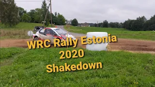 WRC Rally Estonia 2020 Shakedown