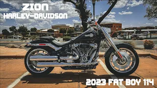 2023 Harley-Davidson Softail Fat Boy 114 in Vivid Black | Zion H-D Bike of the Week