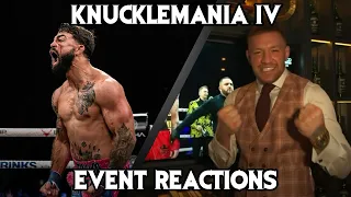 Mike Perry vs Thiago Alves Reactions | Conor McGregor Buys BKFC? | Knucklemania IV
