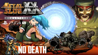 Metal Slug XX Remastered (PS4 Pro) - One Life Full Game (No Death, Leona) [60FPS]