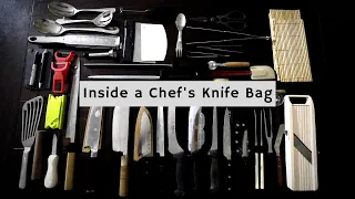Inside a Chef's Knife Bag  | Ask the Chef | NEW ANNOUNCEMENT