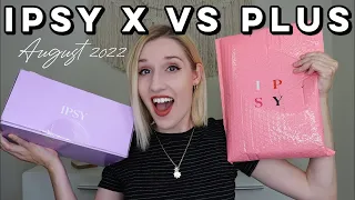 Ipsy Glam Bag X VS Plus | August 2022