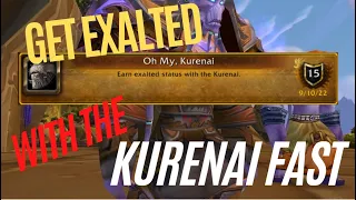 How to get Exalted with the Kurenai | Oh My, Kurenai Achievement | WOTLK Classic  Talbuk Mount