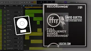 David Guetta - Family Affair (Dance For Me) (Logic Pro Remake)