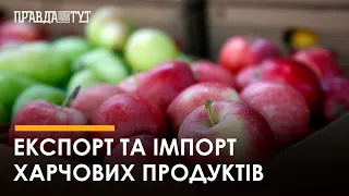 Експорт та імпорт харчових продуктів