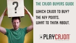The Cajon Buyers Guide