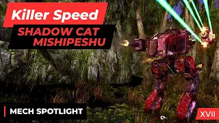 Clan Cat Excels At Hunting Large Prey - Shadow Cat Mishipeshu From YACM - MW5 MECH SPOTLIGHT