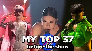 Eurovision 2023 - My Top 37 with comments before the show [reupload]