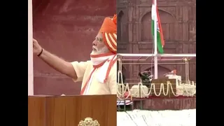 Watch: PM Narendra Modi hoists national flag on the occasion of 74th Independence Day