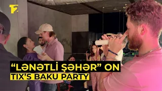 Nadir performed "Lənətli Şəhər" on TIX's Baku party (Eurovision Norway & Azerbaijan)