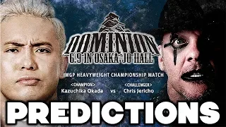 NJPW Dominion 6.9 2019 Predictions