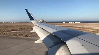 Aegean a320ceo Taking off from Santorini