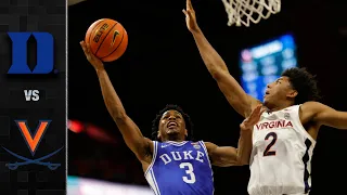 Duke vs. Virginia Men's Basketball Highlights (2021-22)