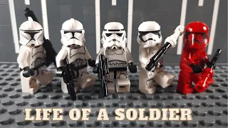 Lego The Life of a Soldier [Lego Star Wars Stopmotion Movie]