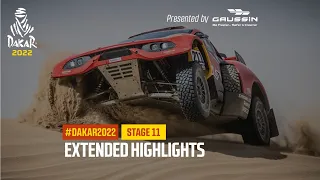 Extended highlights of the day presented by Gaussin - Stage 11 - #Dakar2022