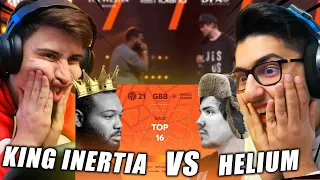 Reacting to King Inertia 🇺🇸 vs Helium 🇷🇺 | GBB 2021| Round of Sixteen (1 / 8)