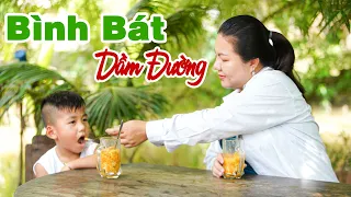 Đinh Hương #11 | Cách Làm Bình Bát Dầm Đường Thơm Ngon Chuẩn Vị Miền Tây |#Shorts