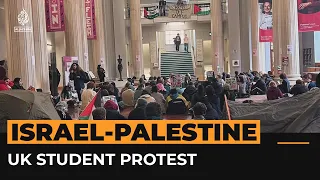UK university students occupy campus building in protest for Palestine | Al Jazeera Newsfeed