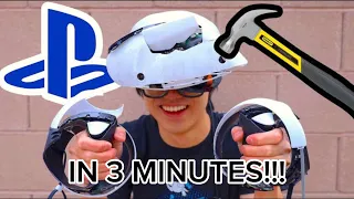 Bored Smashing - PSVR2 in 3 Minutes!!!