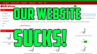 Our Website SUCKS!