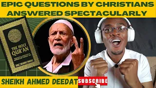 REVERT MUSLIM REACTS to Sheikh Ahmed Deedat - The Best Answers from Ahmed Deedat