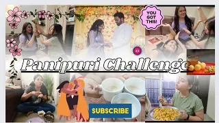 Panipuri Challenge with sisters✨️😁|| kadi chawal recipe❤️|| She makes the best macaroni😊||Award?