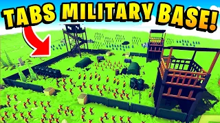 TABS - Modern Faction is Here! Raiding a Military Base! - Totally Accurate Battle Simulator