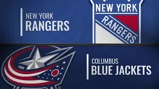 Recap: NYR vs CBJ   Jan 13,  2019