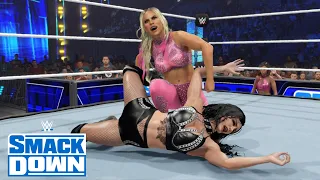 WWE 2K23 SMACKDOWN DANA BROOKE (W/EMMA) VS SARAYA
