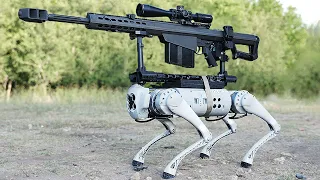 I put a gun on a robot dog