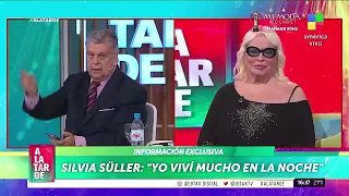 ¡FUERTE CRUCE AL AIRE! Silvia Süller contra Luis Ventura