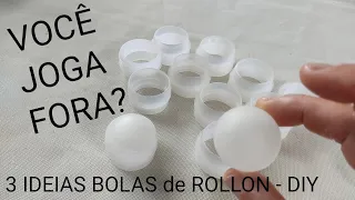 IDEIAS INCRÍVEIS COM BOLAS DE DESODORANTE ROLL- ON | RECICLAGEM CRIATIVA