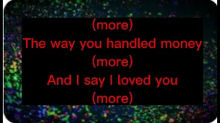 I loved you lyrics Blonde feat Melissa Steel