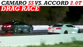 2020 Honda Accord Sport 2.0T vs. 2018 Camaro SS 1LE