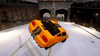 GTA 4 A COMPILATION OF MY BEST WINTER CRASH TESTS 3