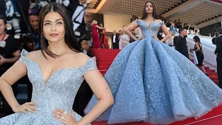 Aishwarya Rai Bachchan STUNS In a Cinderella Dress At Cannes 2017 Red Carpet