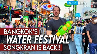 SONGKRAN Festival BANGKOK 2022, Khaosan Road Thailand 2022