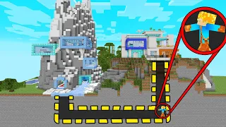 CONSTRUí UM TúNEL SECRETO DA MINHA CASA PRA CASA DO MEU AMIGO NO MINECRAFT