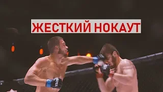 Жесткий нокаут  Егор Голубцов vs Мансур Джамбураев