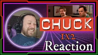 FIRST TIME WATCHING -  Chuck 1x2 "Chuck Versus the Helicopter" | REACTION!!