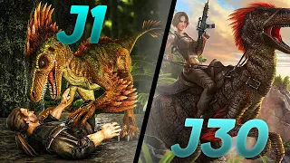 J'ai Survécu Pendant 1 Mois sur ARK Ragnarok (voici ce qu'il s'est passé)