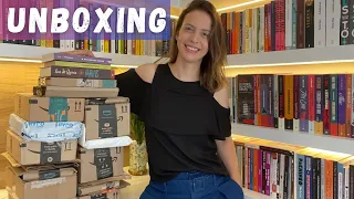 UNBOXING LIVROS