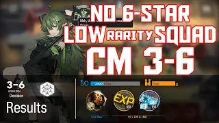 【明日方舟/Arknights】[3-6 Challenge Mode] - Low Rarity Squad - Arknights Strategy