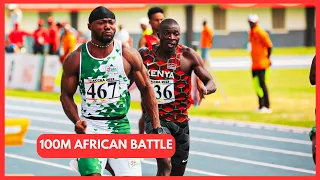 Kenya's  EPIC 100M MEN's S-FINAL|African Games ACCRA.