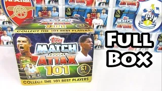 Match Attax 101 Booster Box Opening | 50 Packs Opened | 100 Clubs & Limited Edition