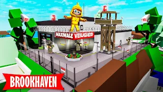 INBREKEN In Best Beveiligde Gevangenis In Brookhaven! (Roblox)